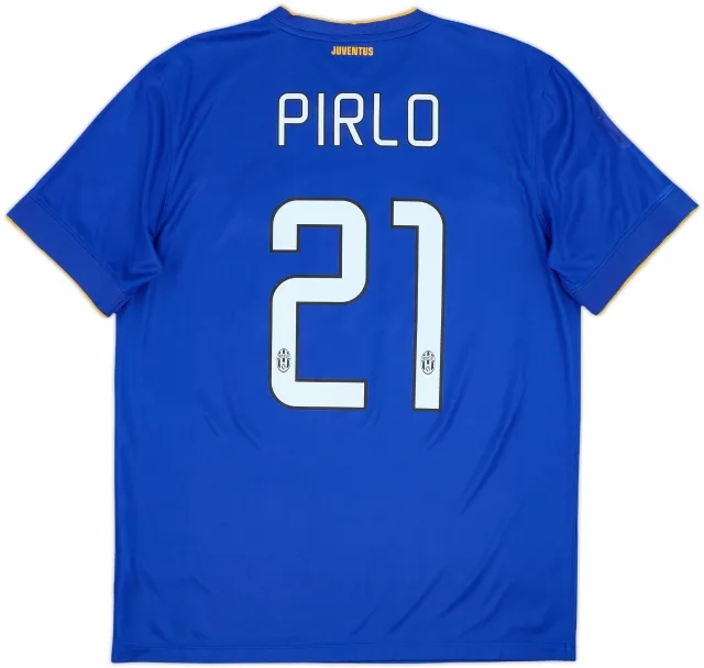 2014-15 Juventus Away Shirt Pirlo #21 - 7/10 - (L)