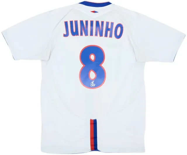 2004-05 Lyon Home Shirt Juninho #8 - 5/10 - (S)