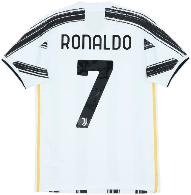 2020-21 Juventus Home Shirt Ronaldo #7 - 10/10 - (XS)