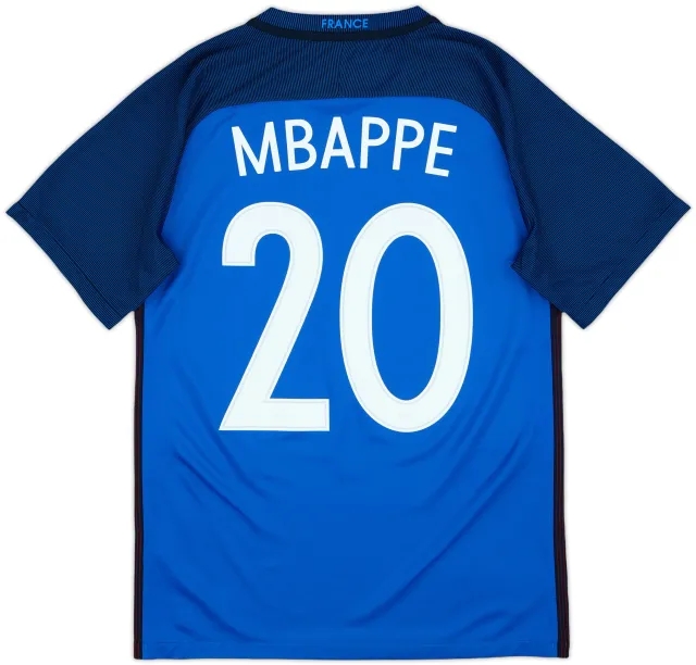 Nike France Mens SS Home Shirt 2016