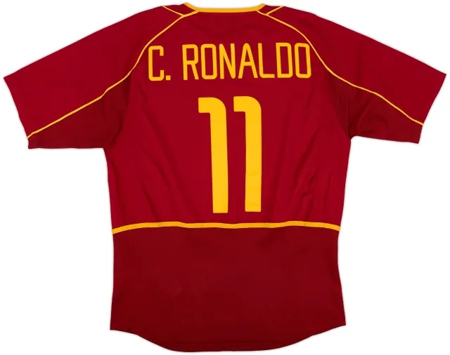 Nike Portugal Mens SS Home Shirt 2002