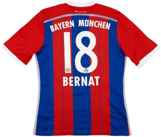 adidas Bayern Munich Mens SS Home Shirt 2014/15