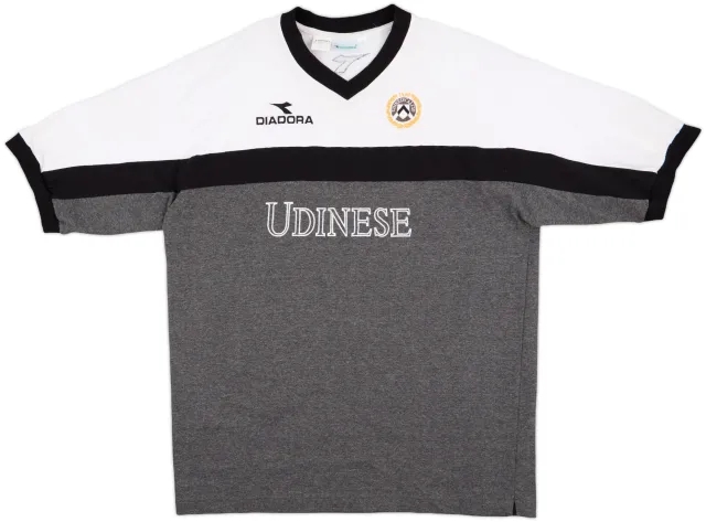 1998-99 Udinese Diadora Cotton Tee - 8/10 - (XL)