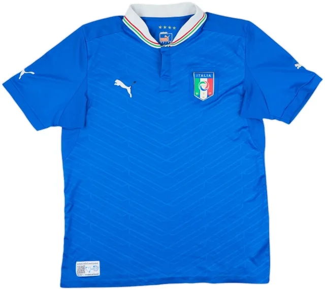 Puma Italy Mens SS Home Shirt 2012