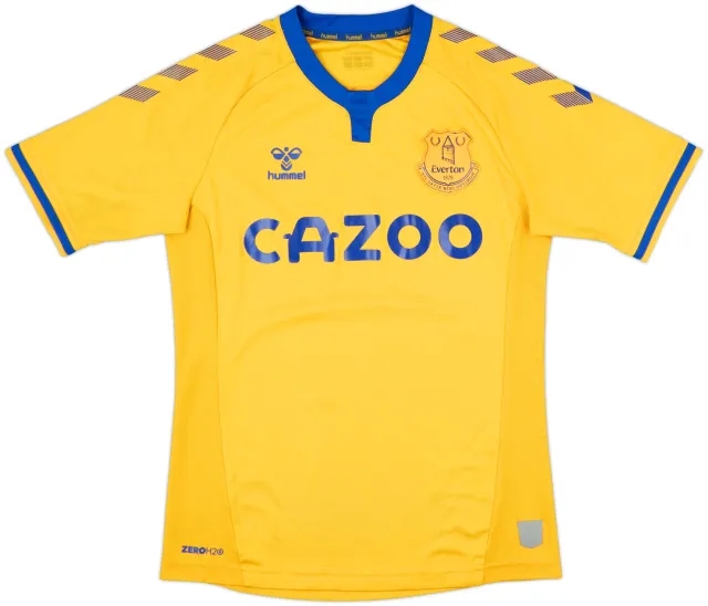 Hummel Everton Mens SS Away Shirt 2020/21