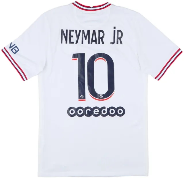 2021-22 Paris Saint-Germain Fourth Shirt Neymar Jr #10 - 9/10 - (S)