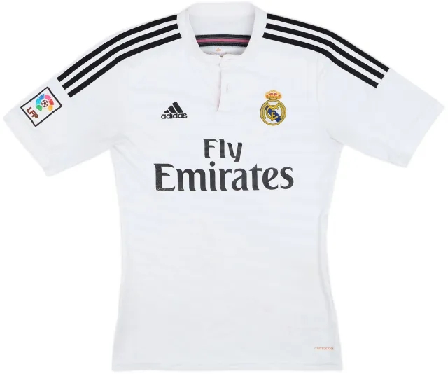 adidas Real Madrid Mens SS Home Shirt 2014/15