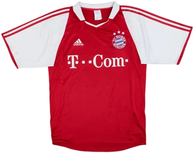 adidas Bayern Munich Mens SS Home Shirt 2004/05