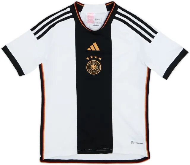 adidas Germany Boys SS Home Shirt 2022
