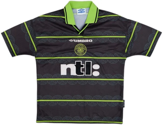 Umbro Celtic Mens SS Away Shirt 1999/00