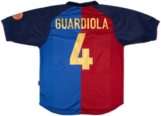 Nike Barcelona Mens SS Home Shirt 1999/00