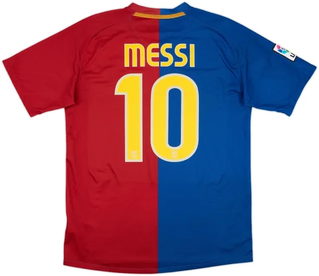Nike Barcelona Mens SS Home Shirt 2008/09