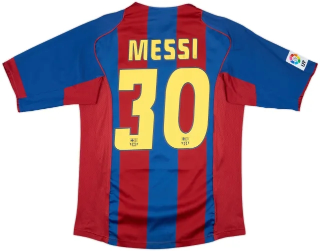 Nike Barcelona Mens SS Home Shirt 2004/05