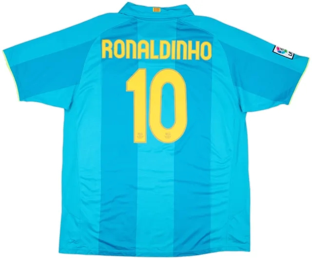 Nike Barcelona Mens SS Away Shirt 2007/09
