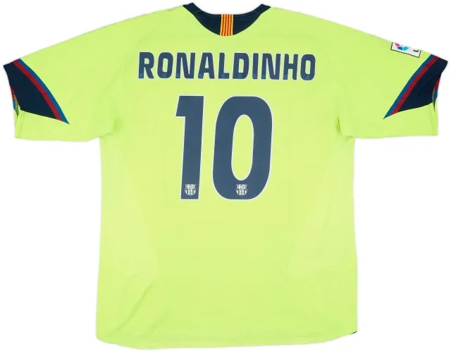 Nike Barcelona Mens SS Away Shirt 2005/06
