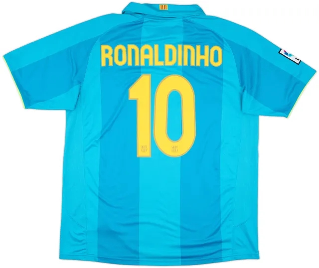 Nike Barcelona Mens SS Away Shirt 2007/09