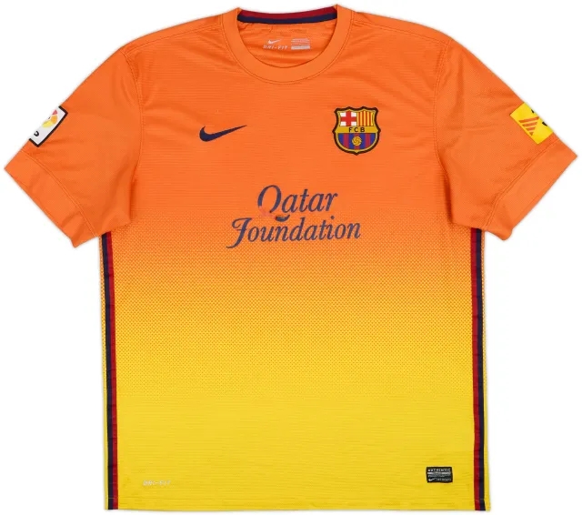 Nike Barcelona Mens SS Away Shirt 2012/13