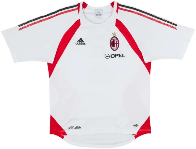2005-06 AC Milan adidas Training Shirt - 8/10 - (M)