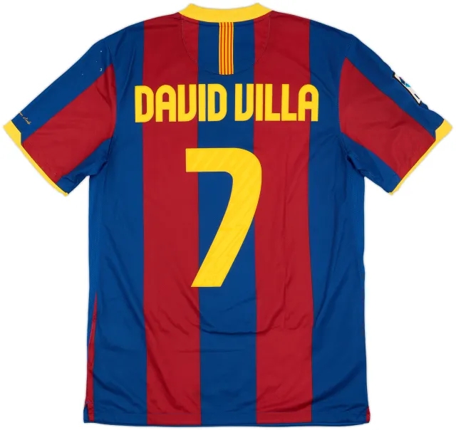 Nike Barcelona Mens SS Home Shirt 2010/11