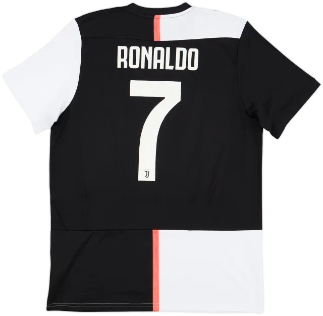 2019-20 Juventus Home Shirt Ronaldo #7 - 8/10 - (L)