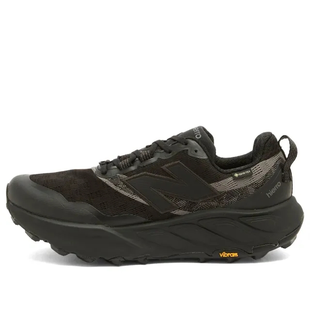 New Balance Men's Fresh Foam X Hierro v9 GORE-TEX® in Black/Grey Synthetic