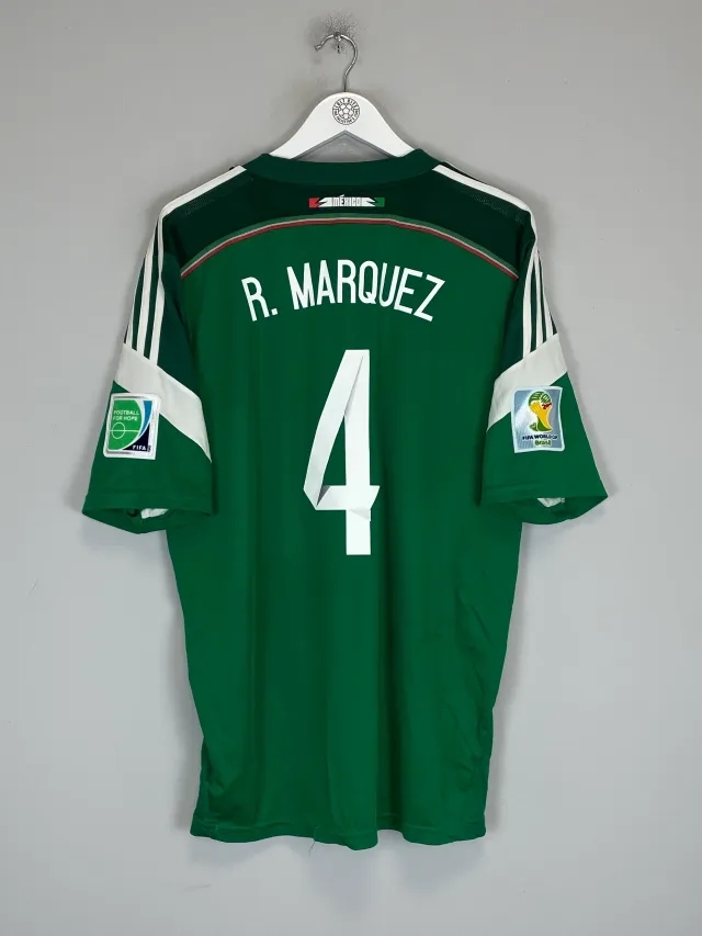 2014 MEXICO R.MARQUEZ #4 HOME SHIRT (XL) ADIDAS | CULT KITS