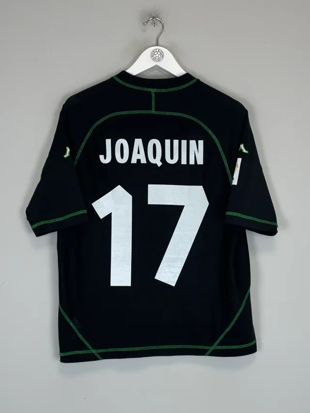 2003/04 REAL BETIS JOAQUIN #17 AWAY SHIRT (L) KAPPA | CULT KITS