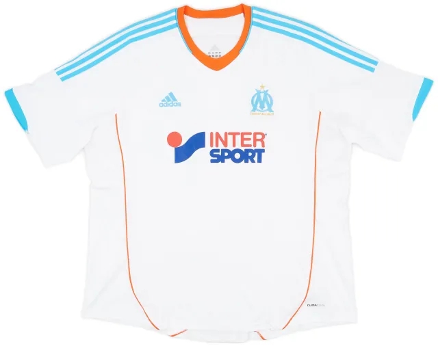 2012-13 Olympique Marseille Home Shirt Gignac #9 - 9/10 - (XXL)