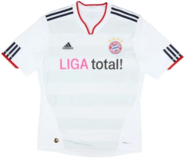 adidas Bayern Munich Mens SS Away Shirt 2010/11
