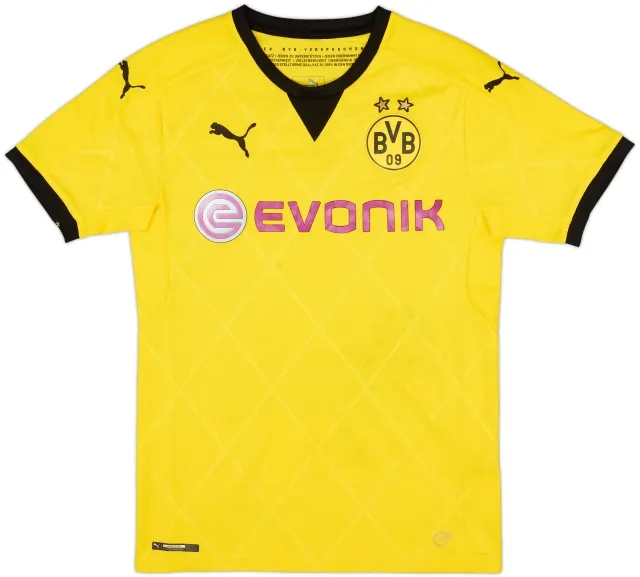 Puma Borussia Dortmund Mens SS Home European Shirt 2015/16