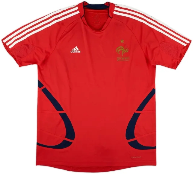 adidas France Mens SS Home Shirt 2008