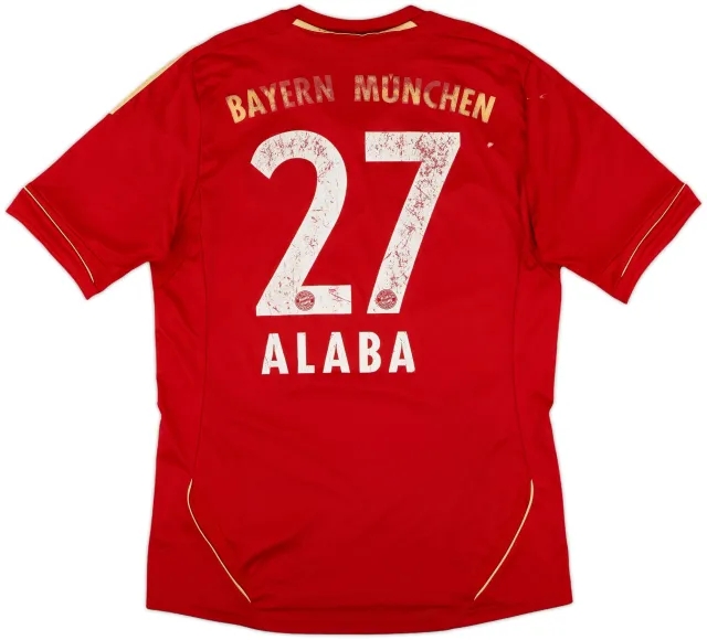 adidas Bayern Munich Mens SS Home Shirt 2011/13