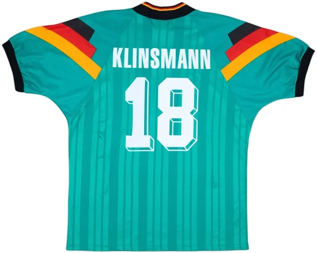adidas Germany Mens SS Away Shirt 1992
