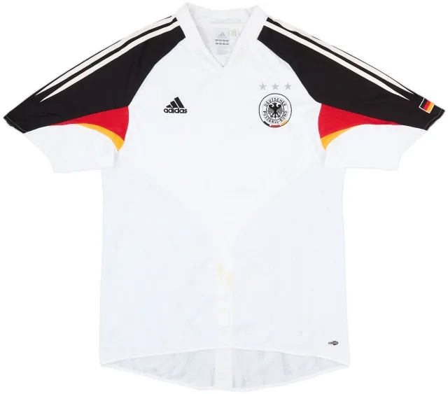 adidas Germany Mens SS Home Shirt 2004