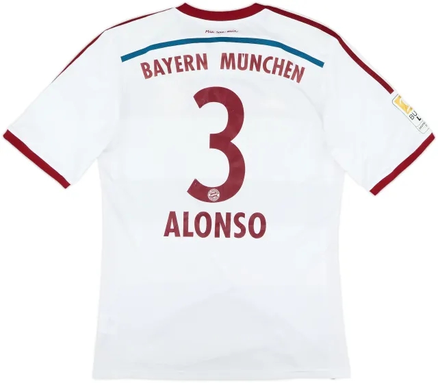 adidas Bayern Munich Mens SS Away Shirt 2014/15