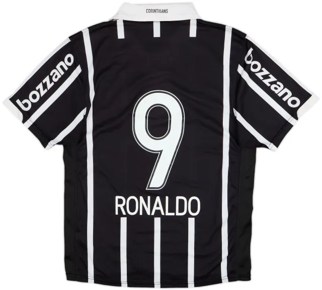 2009 Corinthians Away Shirt Ronaldo #9 - 9/10 - (S)