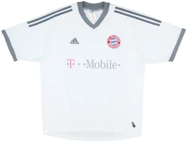 adidas Bayern Munich Mens SS Away Shirt 2002/03