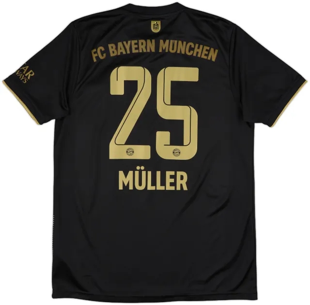 adidas Bayern Munich Mens SS Away Shirt 2021/22