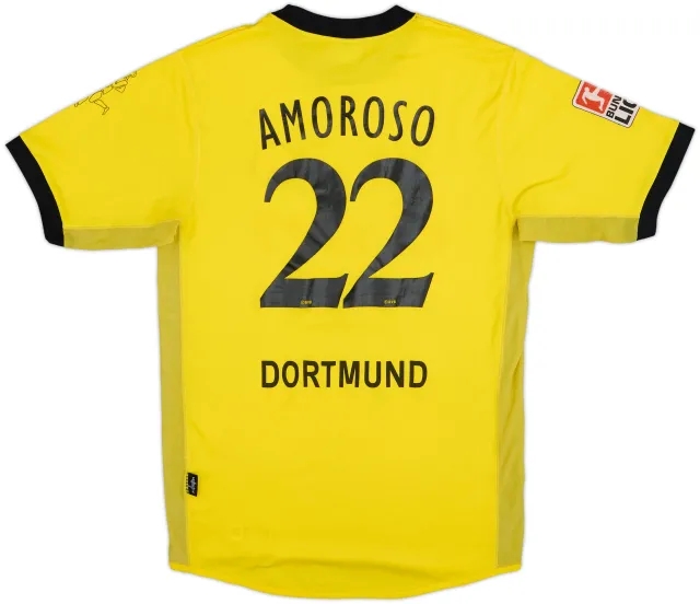 Home Borussia Dortmund Mens SS Home Shirt 2003/04