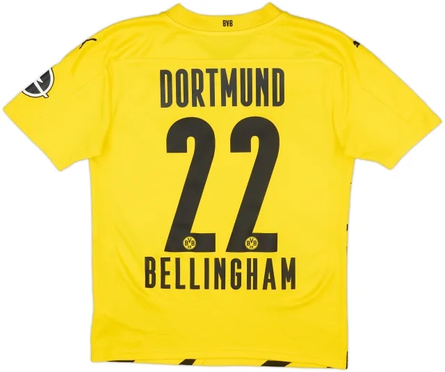 Puma Borussia Dortmund Mens SS Home Shirt 2020/21