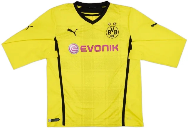 Puma Borussia Dortmund Mens LS Home Shirt 2013/14