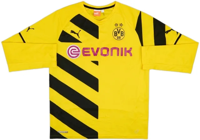 Puma Borussia Dortmund Mens LS Home Shirt 2014/15