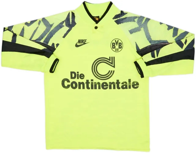 Nike Borussia Dortmund Mens LS Home Shirt 1991/92