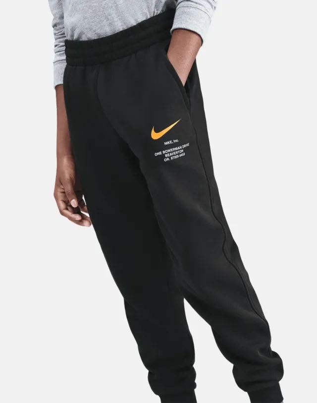 Nike Older Kids Athletic Pants in Black/Gold 