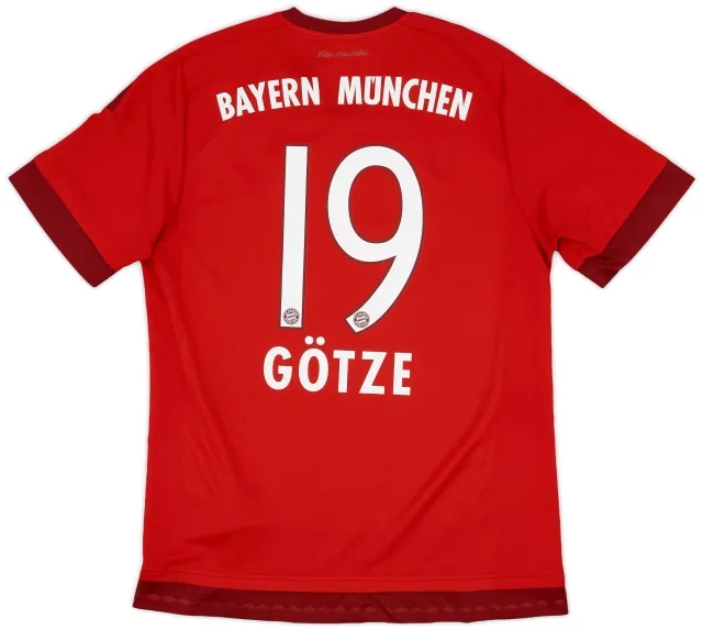 adidas Bayern Munich Mens SS Home Shirt 2015/16