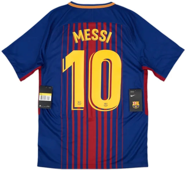 Nike Barcelona Mens SS Home Shirt 2017/18