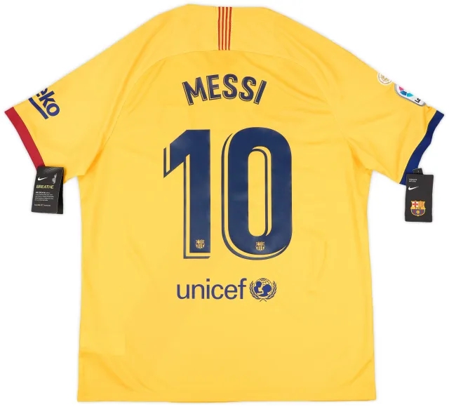 Nike Barcelona Mens SS Away Shirt 2019/20