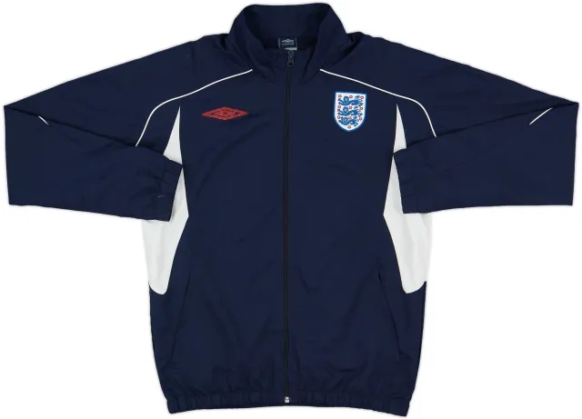 2007-09 England Umbro Track Jacket - 6/10 - (M)