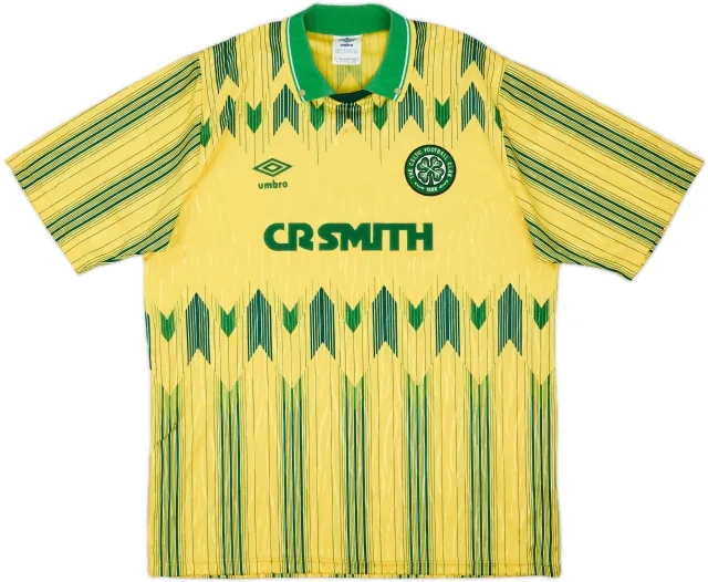Umbro Celtic Mens SS Away Shirt 1989/91