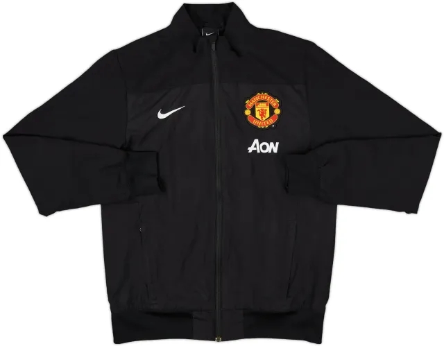 2013-14 Manchester United Nike Track Jacket - 9/10 - (S)
